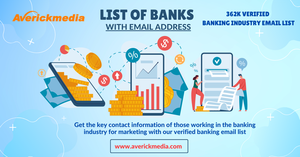 banking email list