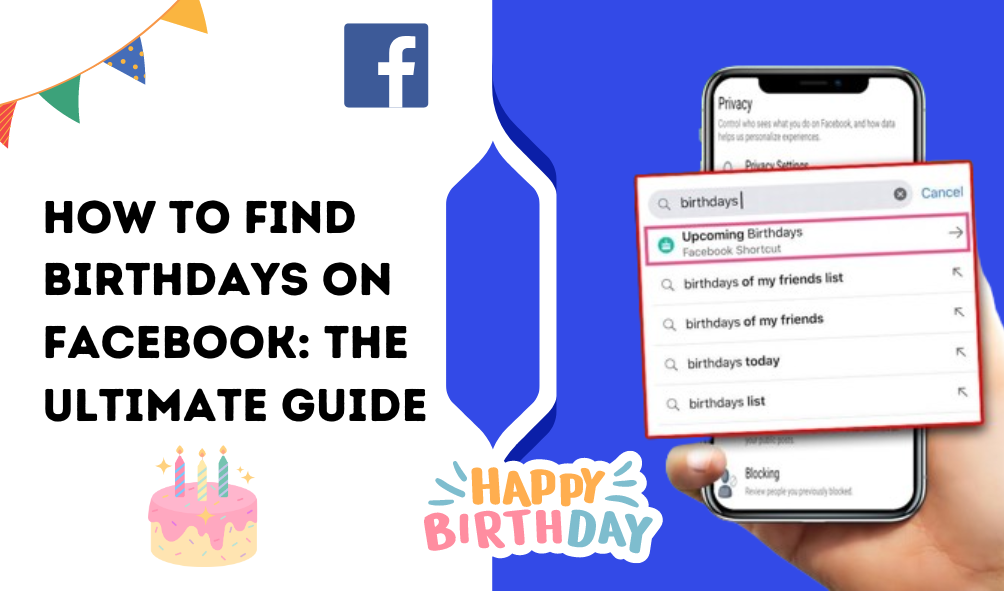 How To Find Birthdays on Facebook