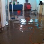 water damage floor repair