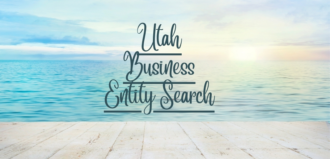 Utah Business Entity Search